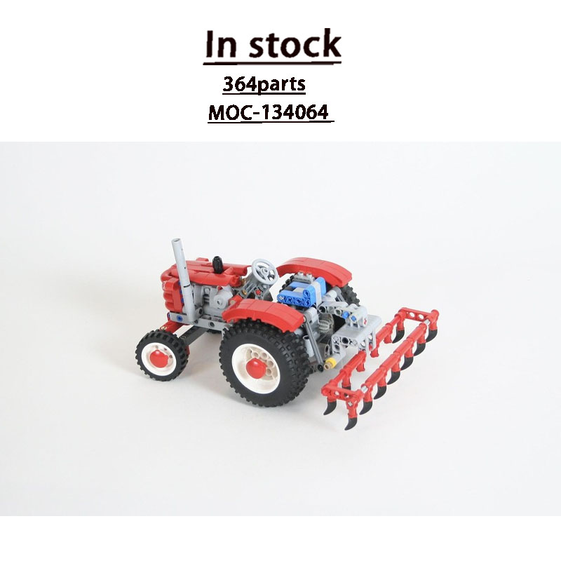 Urban Farming Model - MOC-134064 نموذج مكعبات بناء جرار زراعي