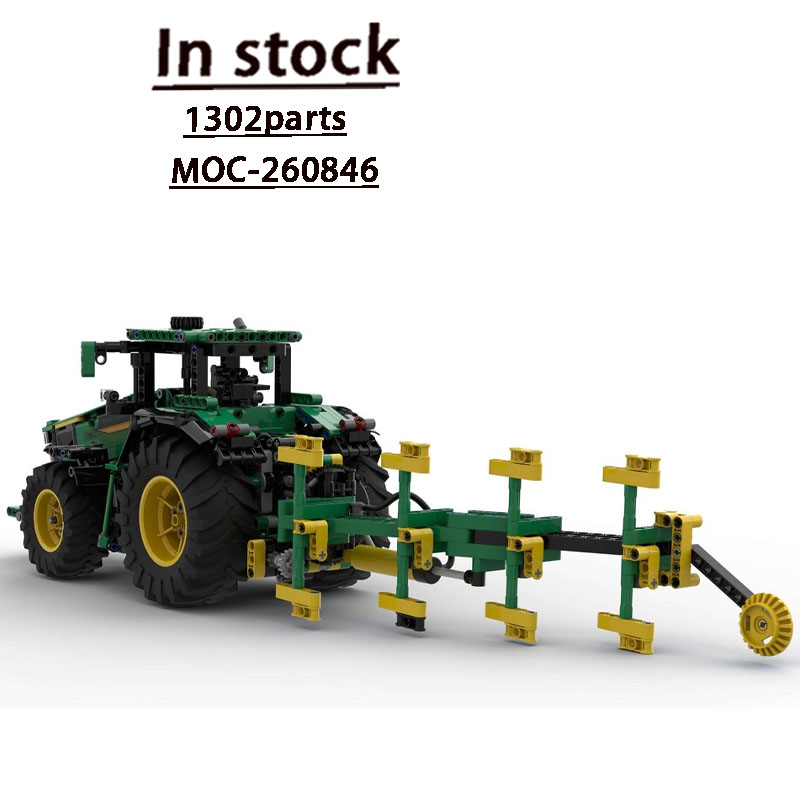 Urban Farming Model - MOC-260846 نموذج مكعبات بناء لجرار حراثة
