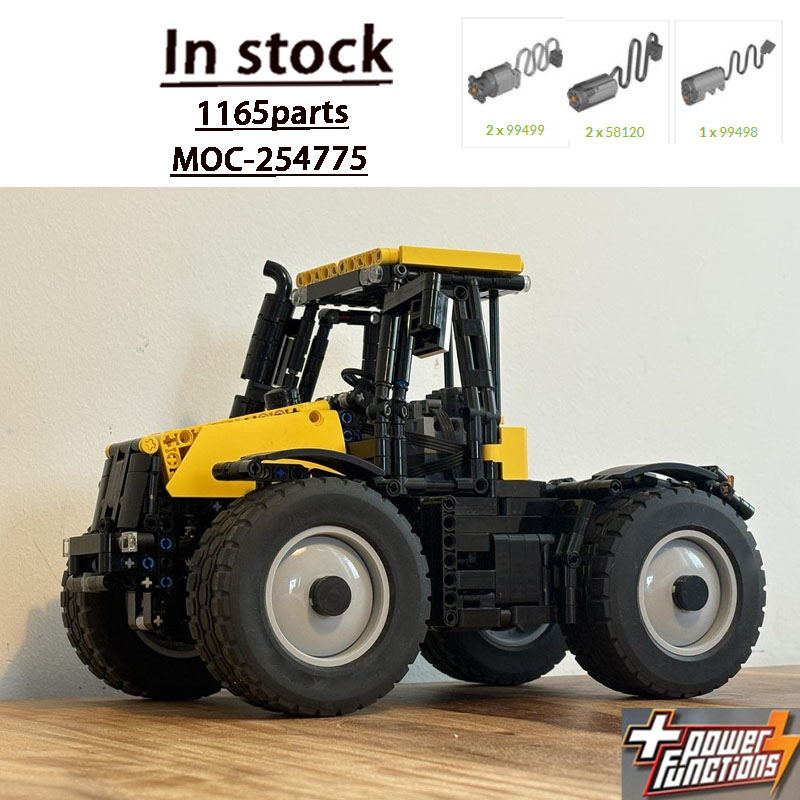 Urban Farming Model - MOC-254775 نموذج مكعبات بناء جرار زراعي
