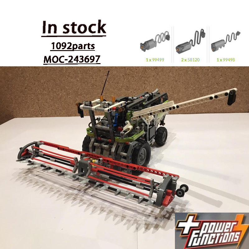 Urban Farming Model - MOC-243697 نموذج مكعبات بناء حصادة زراعية
