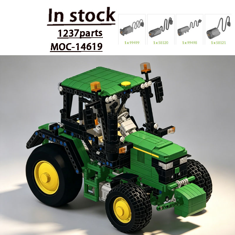 Urban Farming Model - MOC-14619 نموذج مكعبات بناء جرار الزراعة