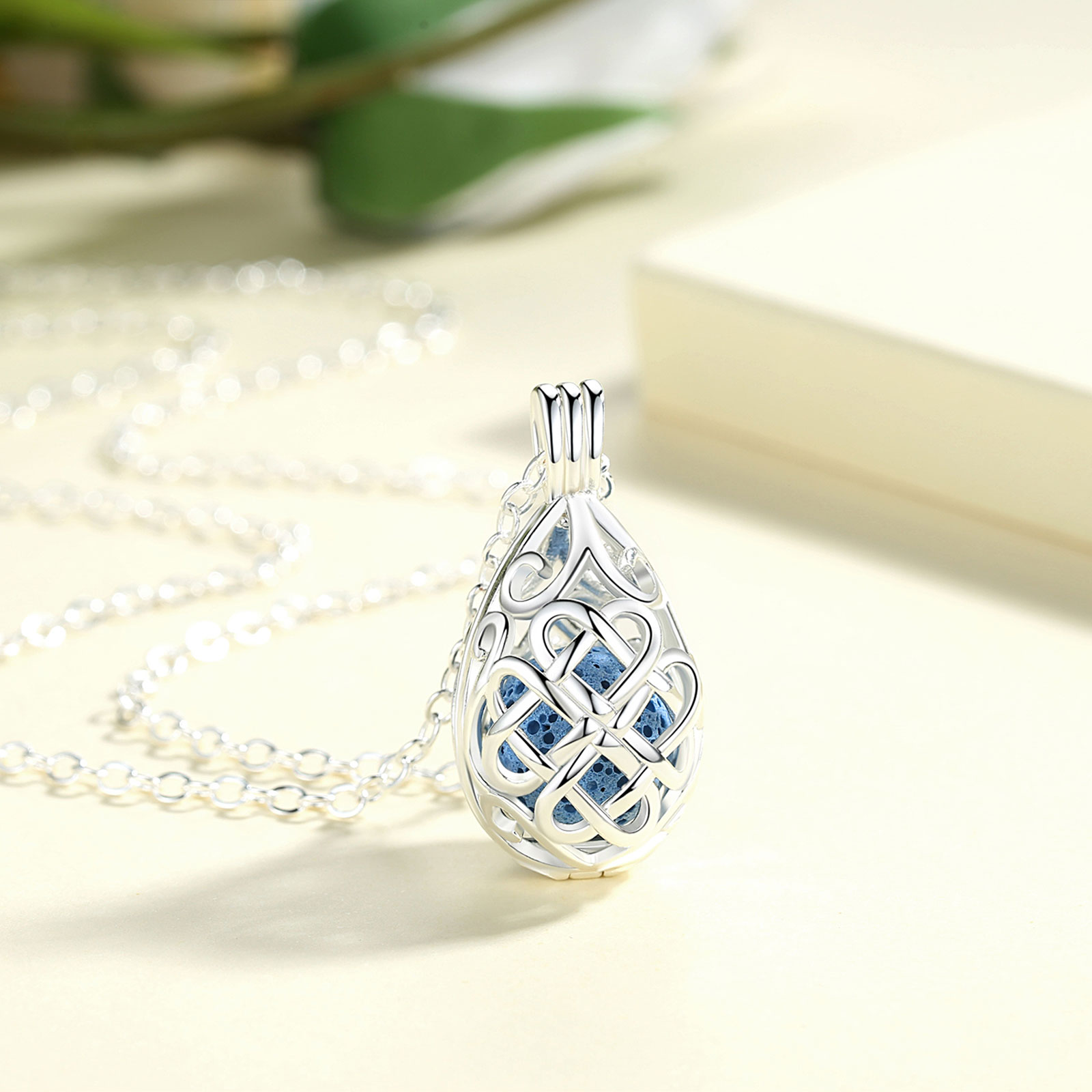 يودورا-قلادة ناشر الزيوت العطر - مراجعة Air Stone Diffuser وسعره