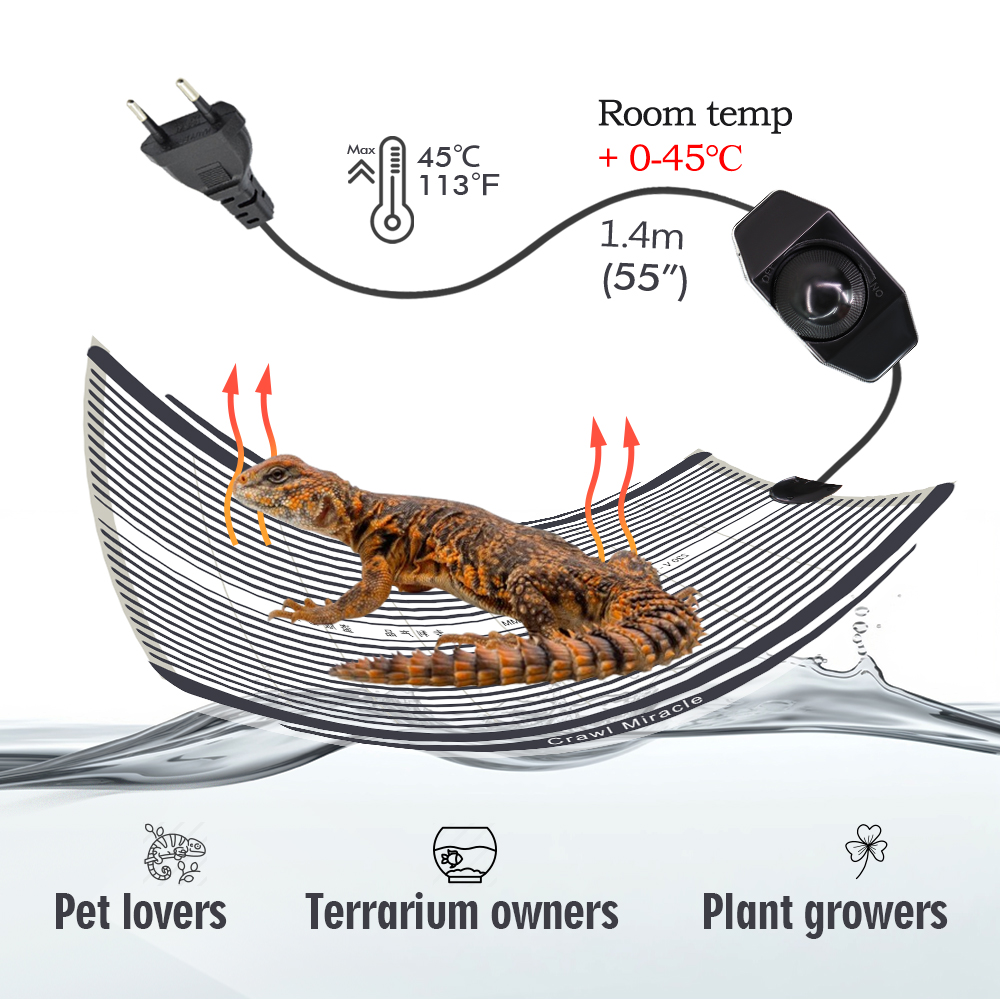 5 واط 15 واط 25 واط 35 واط الج - مراجعة Seedling Heat Pad وسعره