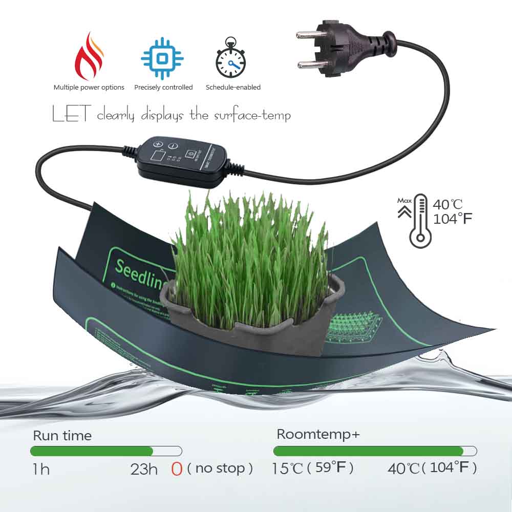 حصيرة حرارية زواحف مقاومة للما - مراجعة Seedling Heat Pad وسعره