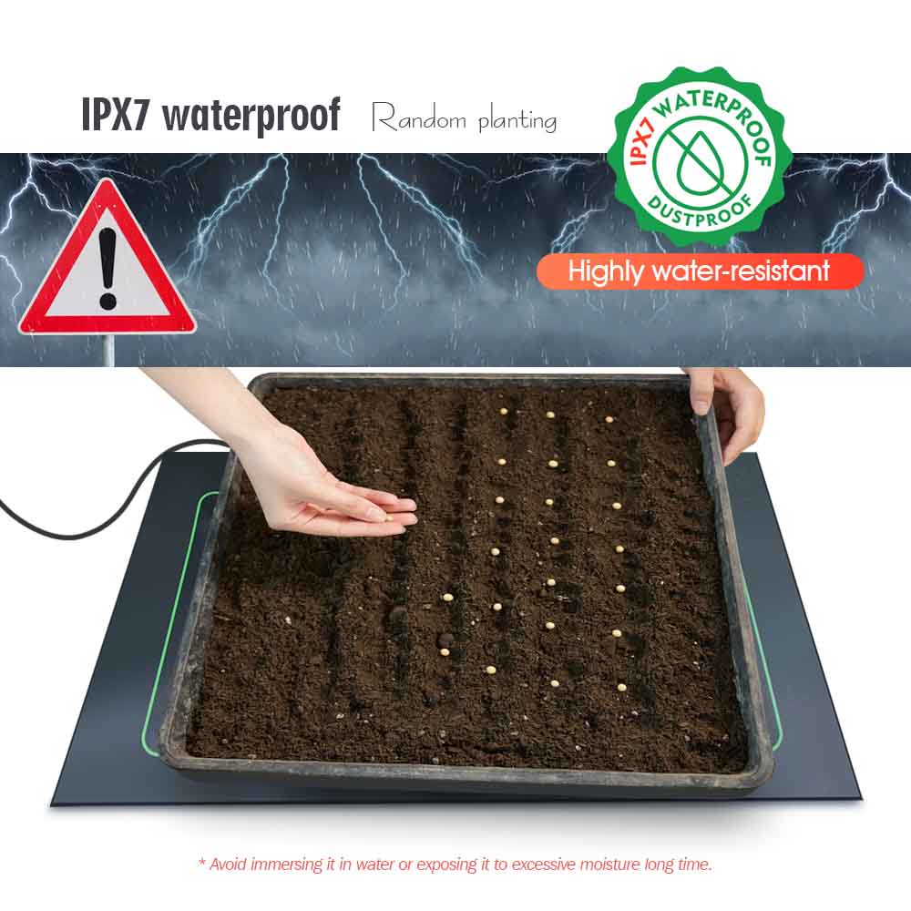 حصيرة حرارية زواحف مقاومة للما - مراجعة Seedling Heat Pad وسعره