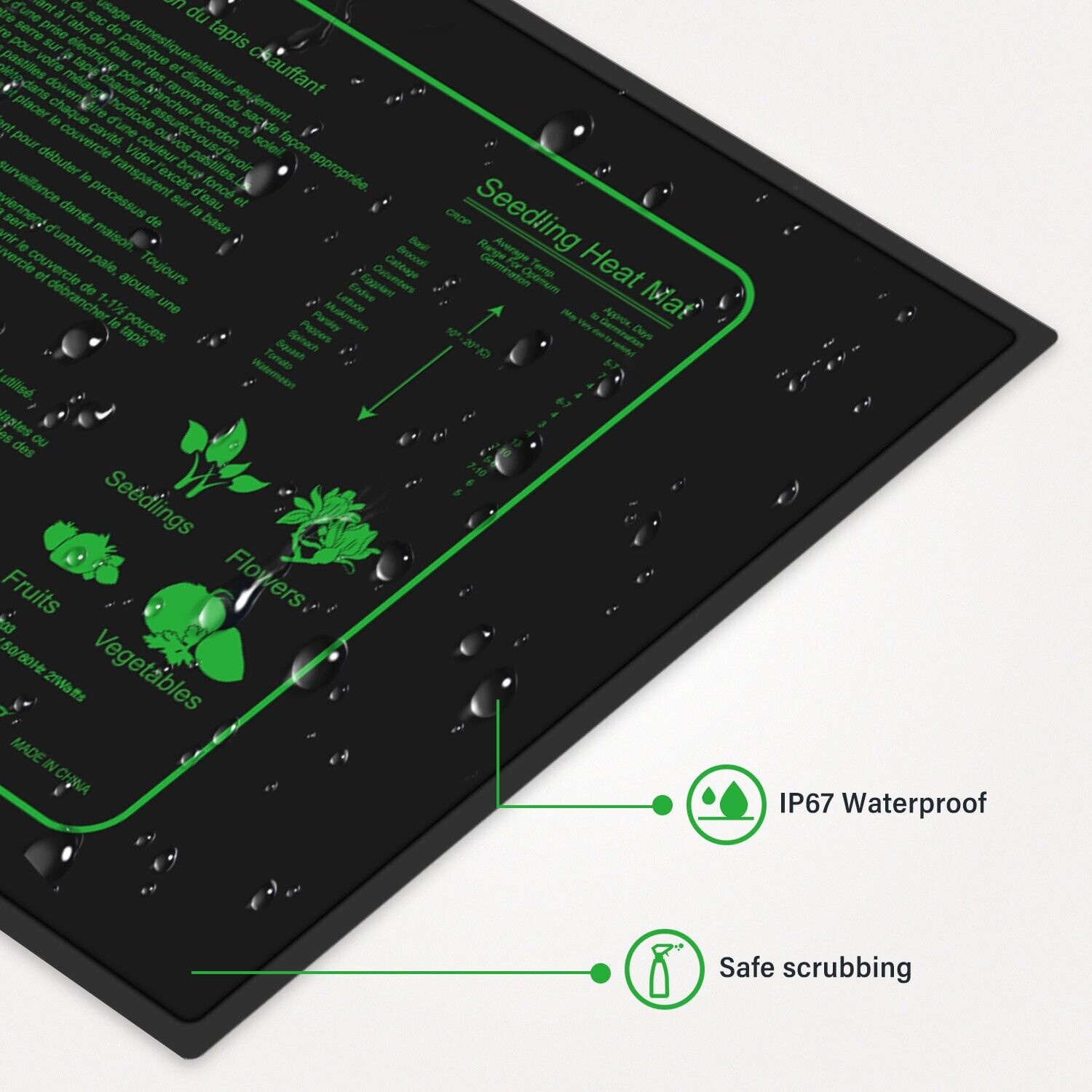 LERWAY 21W حصيرة تسخين الشتلات - مراجعة Seedling Heat Pad وسعره
