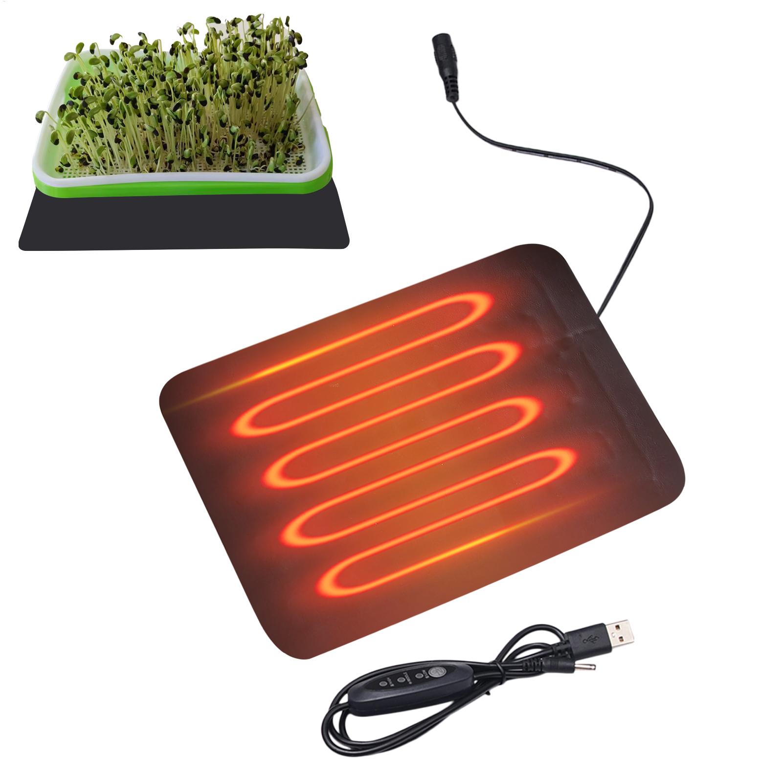 بساط تسخين للشتلات بقوة 8.5 وا - مراجعة Seedling Heat Pad وسعره