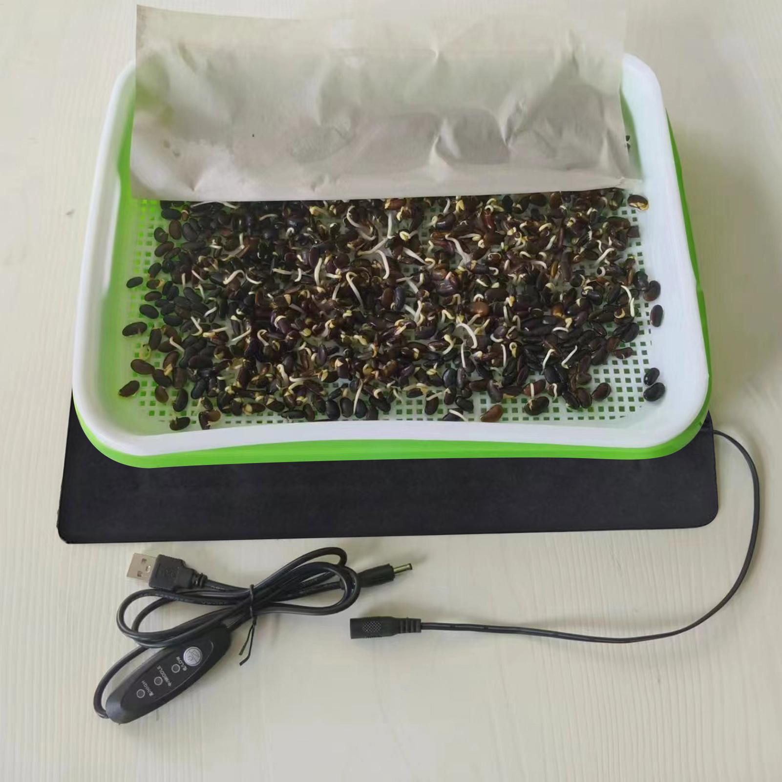 بساط حراري للشتلات 5 فولت 2 أم - مراجعة Seedling Heat Pad وسعره