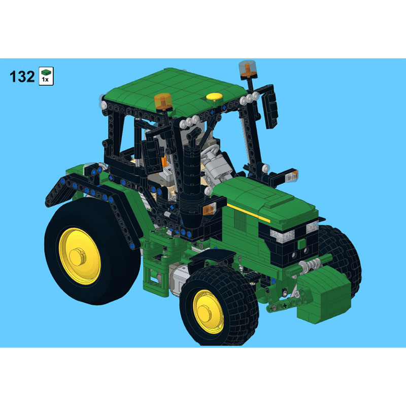 MOC-14619 نموذج مكعبات بناء جر - مراجعة Urban Farming Model وسعره